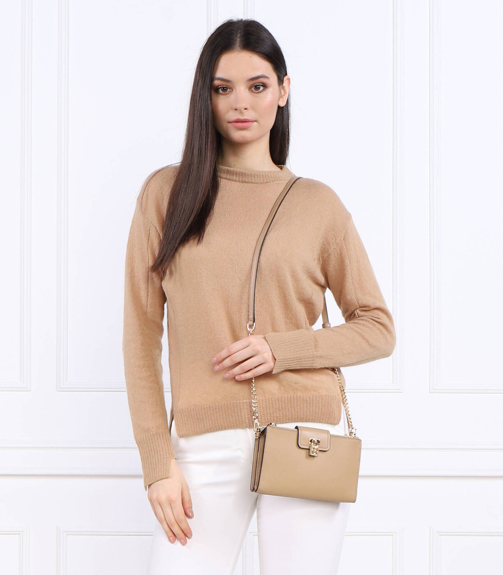 кожаная сумка-мессенджер Michael Kors - коричневый(32S3GR0C1L)