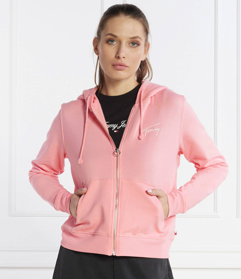 Худи SIGNATURE Tommy Jeans - розовый(DW0DW17338)