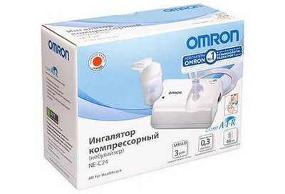 Ингалятор-небулайзер компрессорный OMRON С-24. №3 — 9-0147