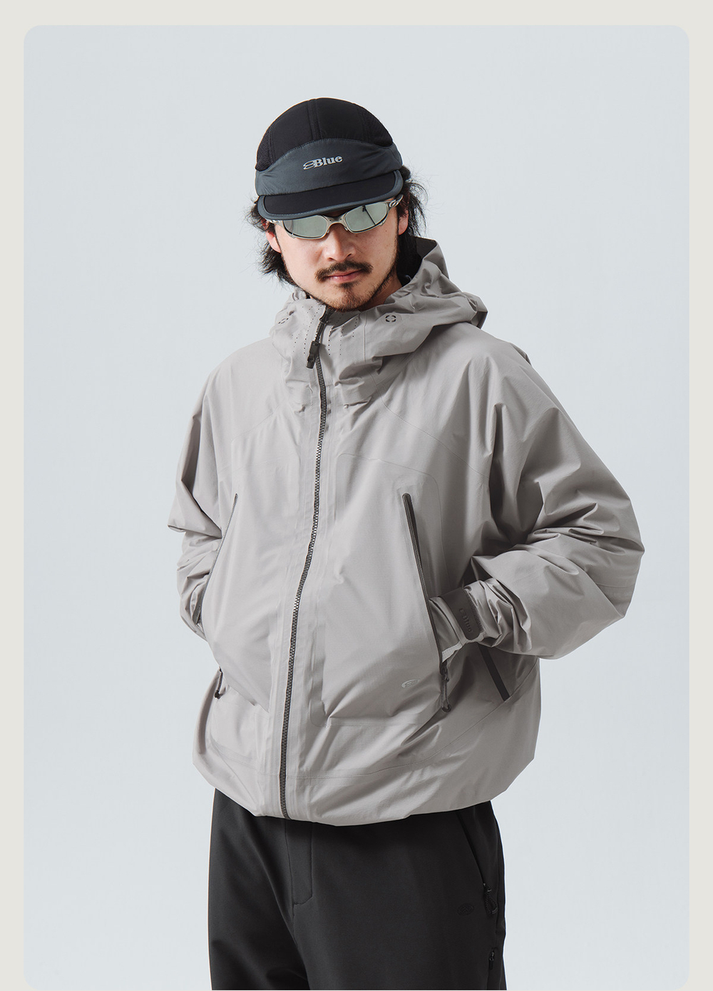 Куртка Nothomme BlueMonte 3-in-1 Waterproof серый