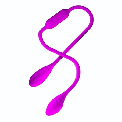 Гибкий вибростимулятор для пар Dream Lovers Whip (Цвет: лиловый)