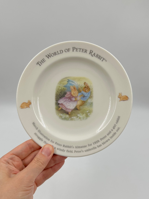 Тарелка 16,5см Peter Rabbit, F. W & Co.