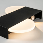 Настенный светодиодный светильник LED4U L8104-4 BK