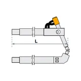 FUBAG Верхнее плечо наклонное O 22 х 125мм для серии SG 4-6 — фото 1