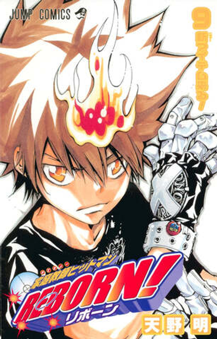 Манга Учитель-мафиози Реборн! Katekyo Hitman Reborn! на японском языке. Том 9