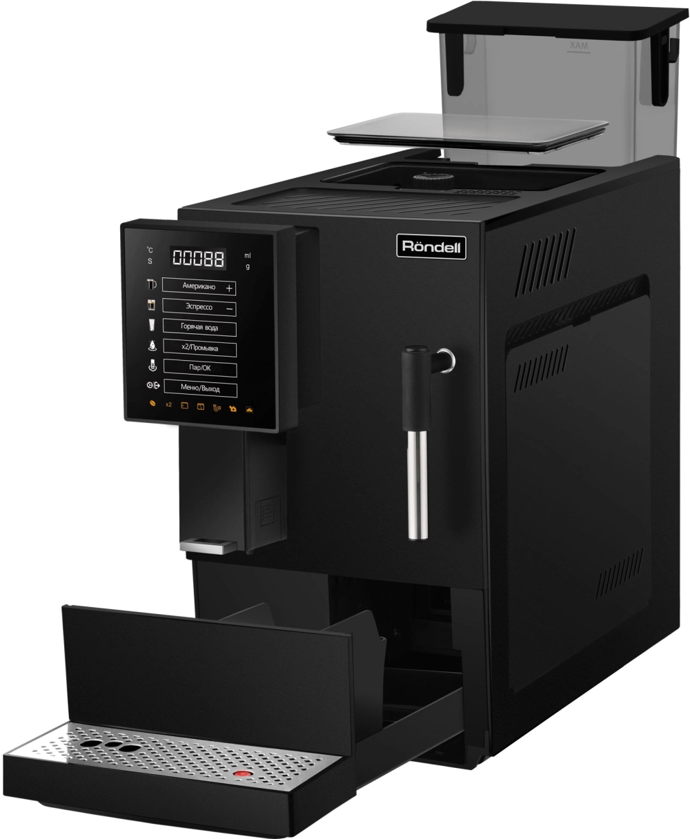 Кофемашина Rondell RDE-1117 1350Вт черный