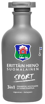 Erittäin Hieno Suomalainen  Шампунь для мужчин Sport 3в1 300 мл