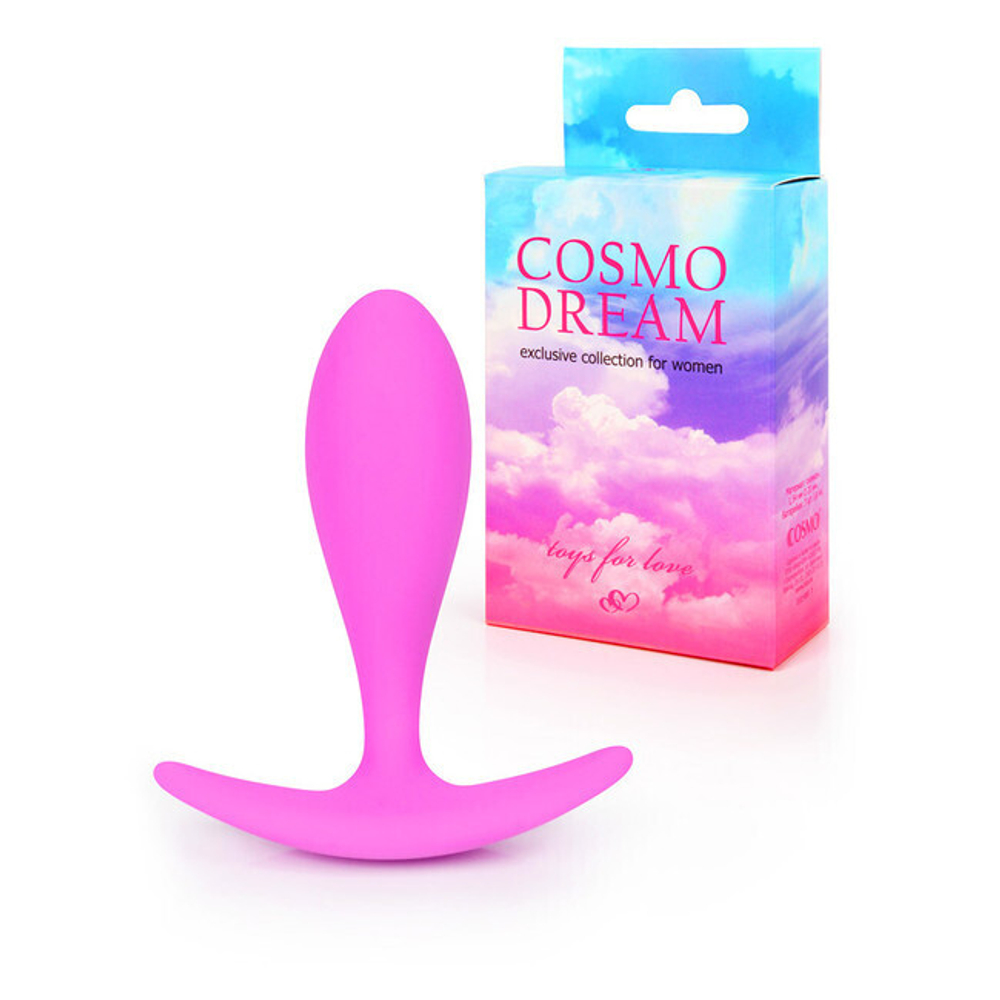 Анальная пробка для ношения Cosmo Dream L (Цвет: розовый)
