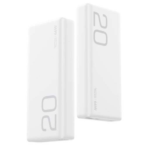Powerbank HONOR Choice JOWAY 20000mAh 66W 1USB/1USB-C белый