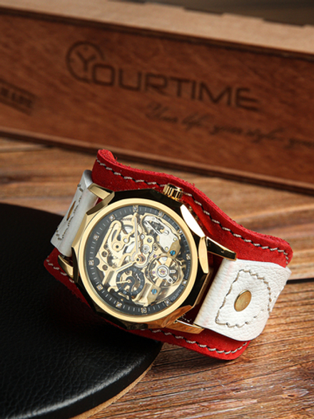 Часы скелетоны женские механические Regal 2.0 YOURTIME
