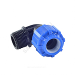 Отвод компрессионный ПЭ Дн 20х3/4"х90гр ВР Ру16 RTP (РосТурПласт) 11536