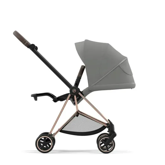 Детская коляска Cybex Mios 3 в 1 Mirage Grey Rosegold