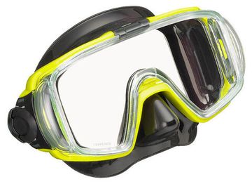Маска TUSA Sport UMR-31 Visio Tri-Ex черный/желтый
