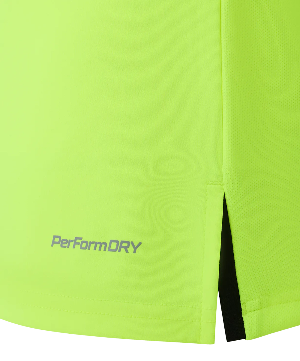 Футболка судейская DIVISION PerFormDRY Referee Tee, желтый неон