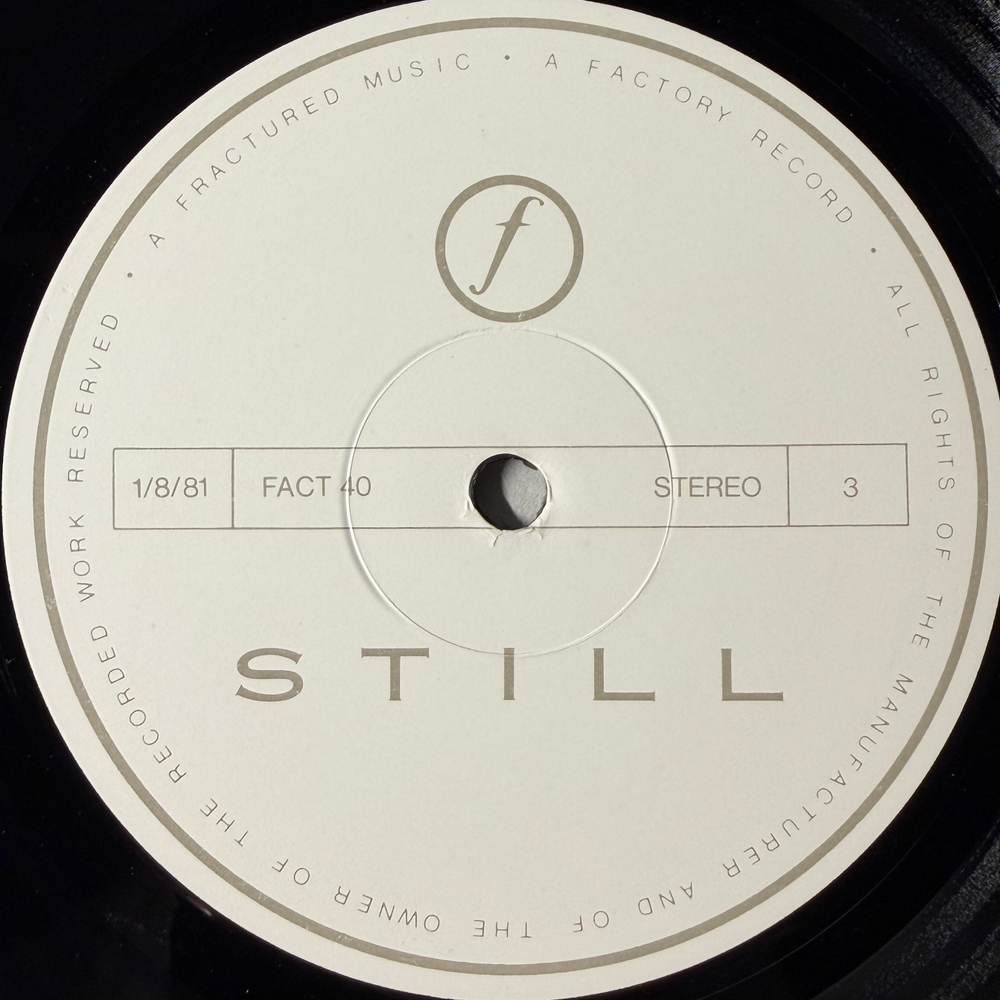 Joy Division ‎– Still 2LP (Англия 1981г.)