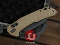 Нож Zero Tolerance 0203 - рукоять Desert, клинок черный