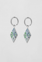 Серьги BOTAGOZ GREEN STEEL