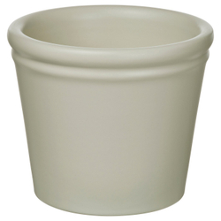 IKEA KÖRSBÄRSBJÖRK  (ИКЕА КЁРСБЭРСБЙЁРК)  -  Кашпо - светлое серо-бежевое 6 см