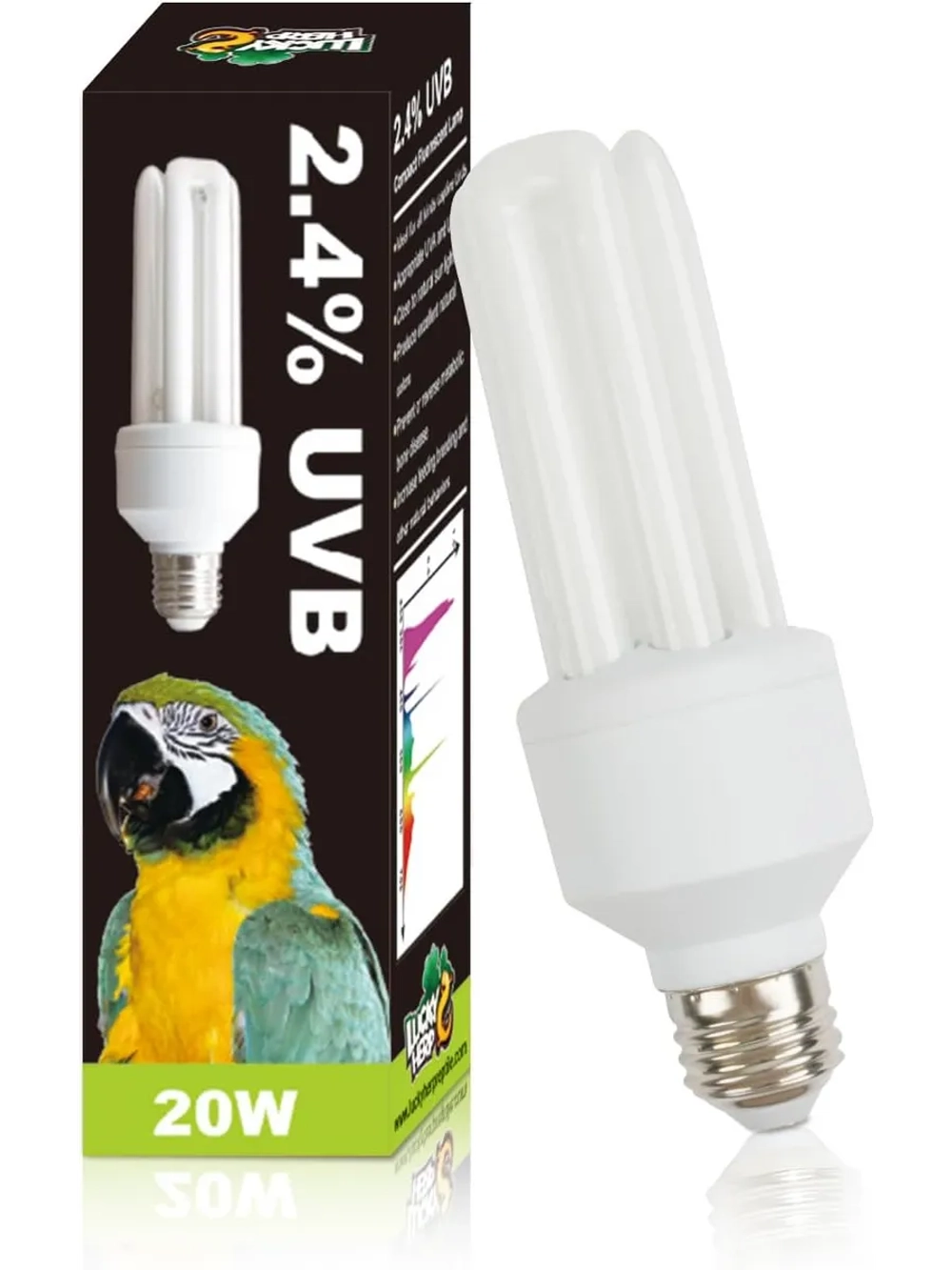 Лампа для птиц 3U type, UVB 2,4