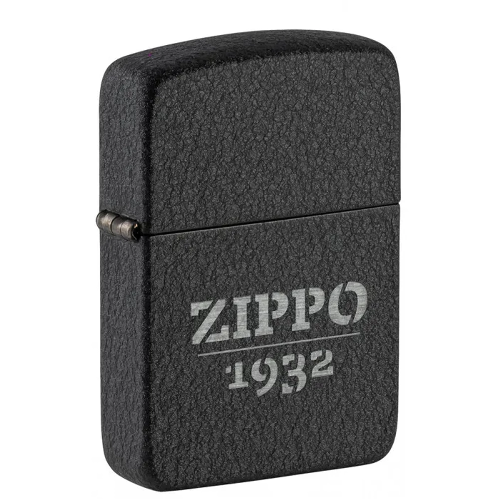 Зажигалка Zippo Black Crackle 46567