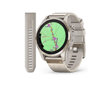 Смарт-часы Garmin EPIX Pro Gen 2 Sapphire Edition 42мм Soft Gold с нейлоновым ремешком 010-02802-20