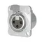 Seetronic MJ3F2C Панельный разъём XLR тип D, "папа", 3-контактный