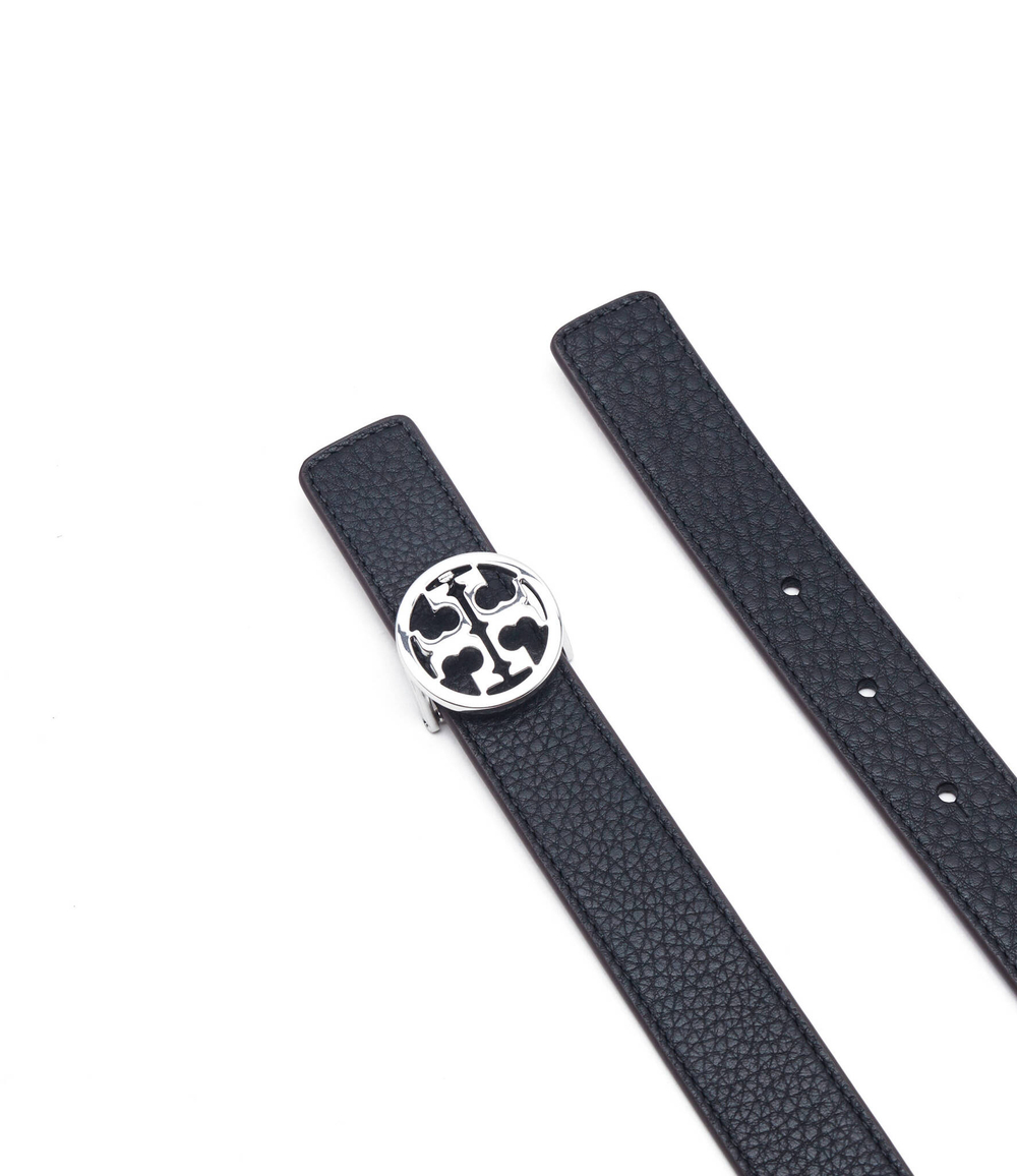 двусторонний кожаный ремень TORY BURCH - коричневый(56643)