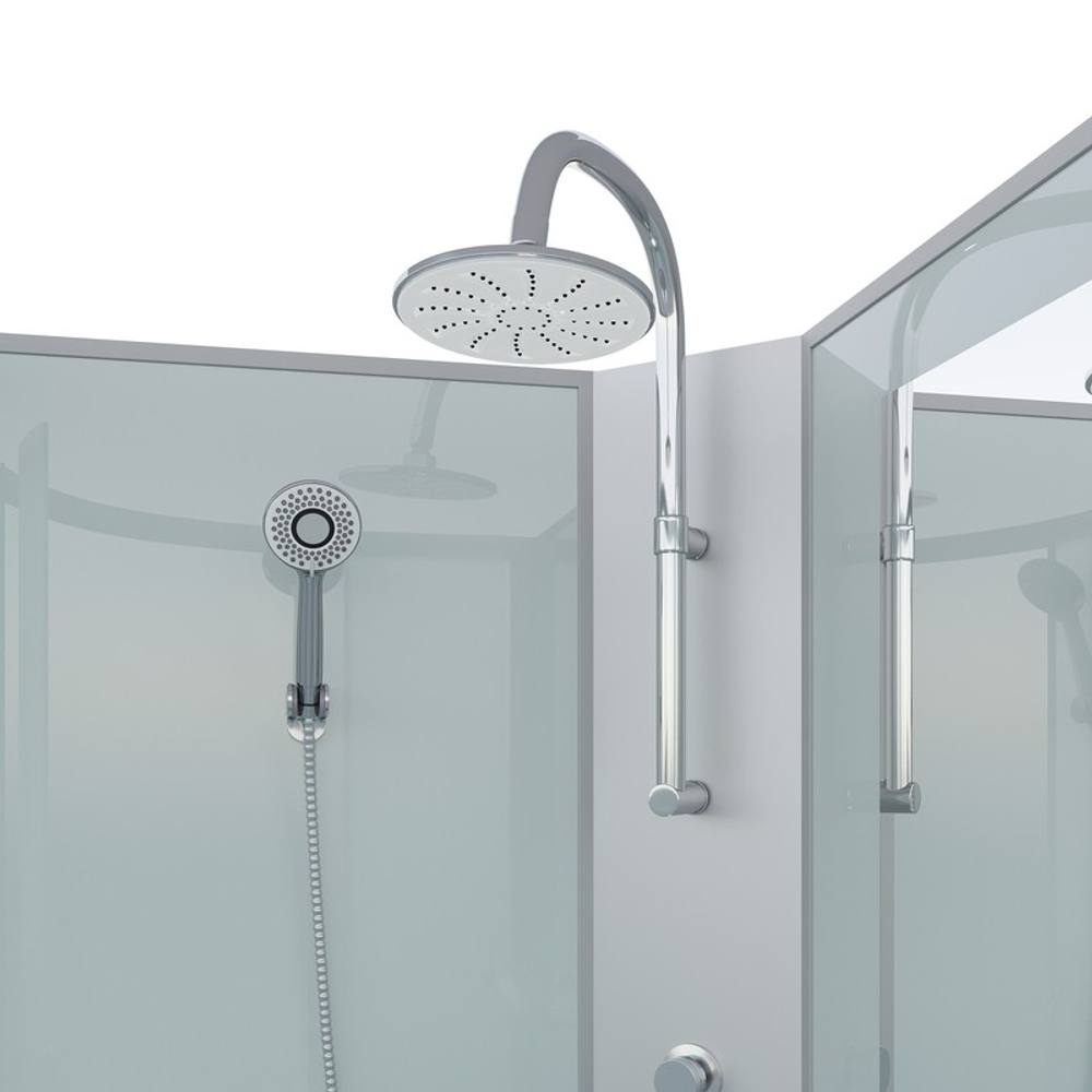 Душевая кабина Niagara Classic NG-2508-14BKTG (90х90х210) высокий поддон(40см),стекло тонированное,4 места