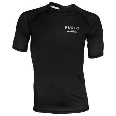 Рашгард RuscoSport Only Black короткий рукав детский