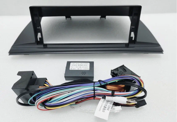 Магнитола для BMW X3 E83 2003-2010 - Kuberg MKD-BM012 монитор 12.3" в стиле Audi на Android 13, Быстрая, CarPlay, 4G SIM-слот