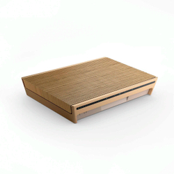 Беспроводная акустика Bang & Olufsen Beosound Level, Gold Tone/Light Oak