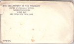 Годовой набор монет США 1972 год (5 монет + жетон - D; 5 монет - P, 1 цент - S) в родном конверте. Медно-никель, медь