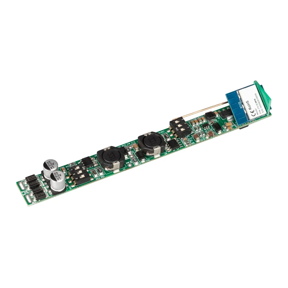 INTELLIGENT ARLIGHT Диммер SMART-CC-202-72-MIX-IN (48V, 2x150-500mA, Track, TUYA BLE, 2.4G) (IARL, IP20 Пластик, 5 лет)