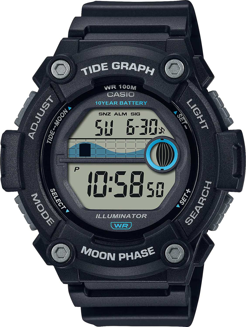 Часы Casio WS-1300H-1AVEF
