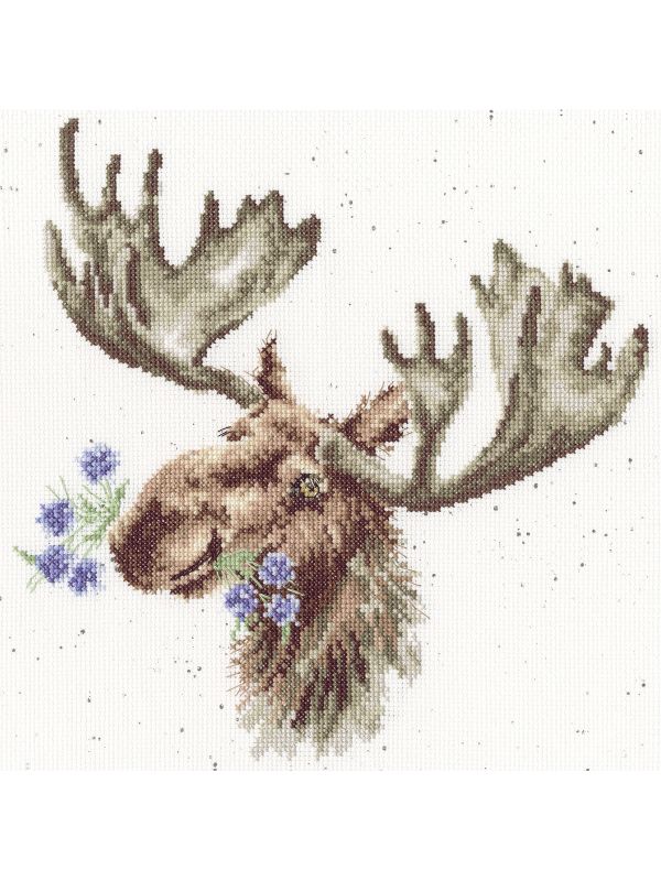 Набор для вышивания нитками Bothy Threads It Moose Be Love