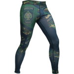 Компрессионные штаны Absolute Weapon Camo Green