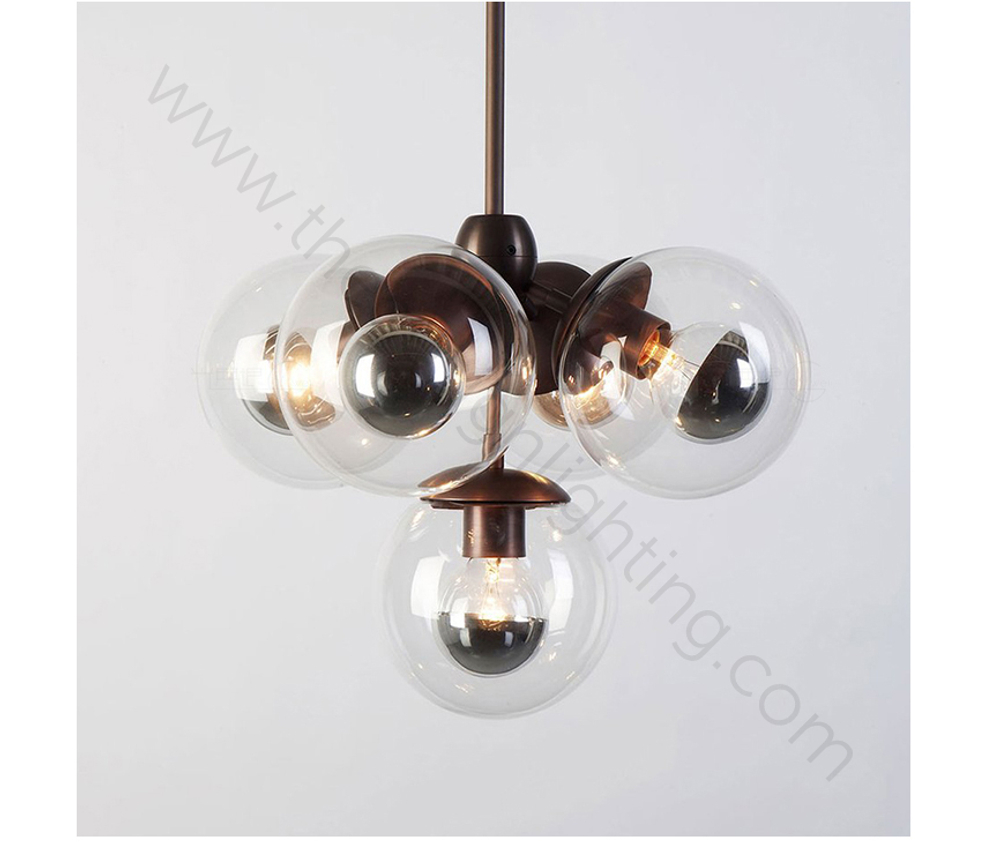 Ceiling design lamp   Modo by Roll & Hill (5 lampshades)