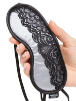 Атласная маска на глаза с кружевом Fifty Shades of Grey Play Nice Satin and Lace Blindfold