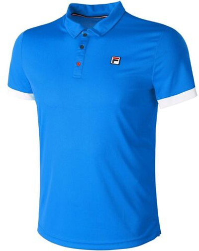 Мужское поло теннисное Fila Polo Markus M - simply blue