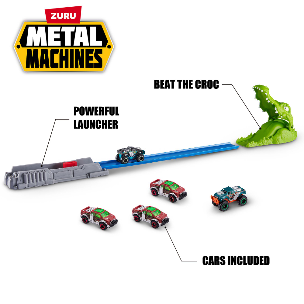 Игрушечная машинка Metal Machines Crocodile Mini Racing