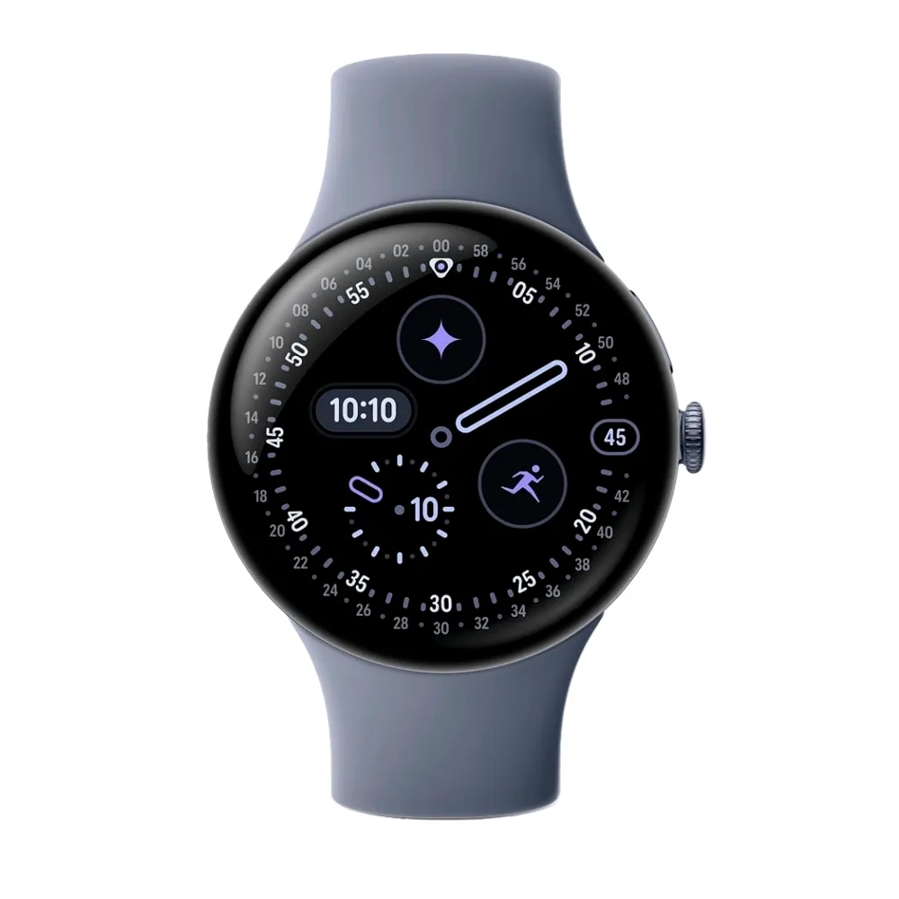 Умные часы Google Pixel Watch 4 Wi-Fi, 45mm, Satin Moonstone/Moonstone (Лунный камень)