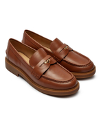 Кожаные лоферы eden Michael Kors - коричневый(40R4EDMP1L)