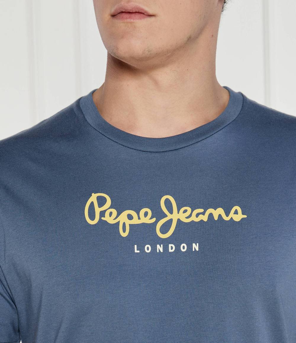 Футболка Pepe Jeans London - голубой(PM508208)
