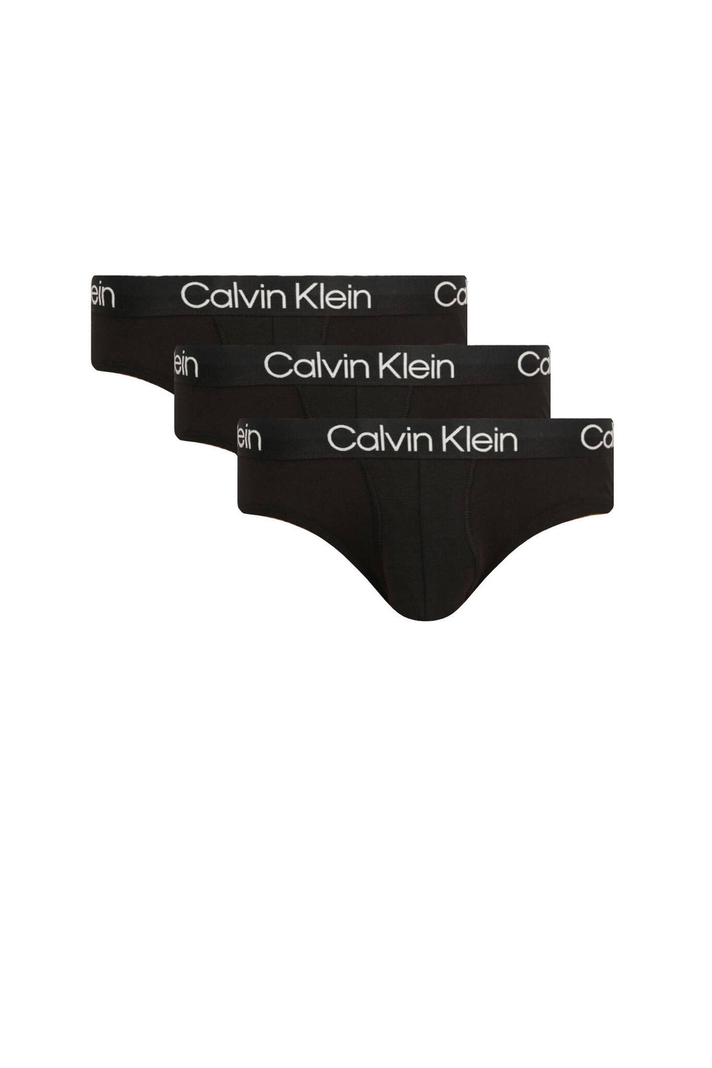 брифы 3 пары Calvin Klein Underwear - черный(000NB2969A)