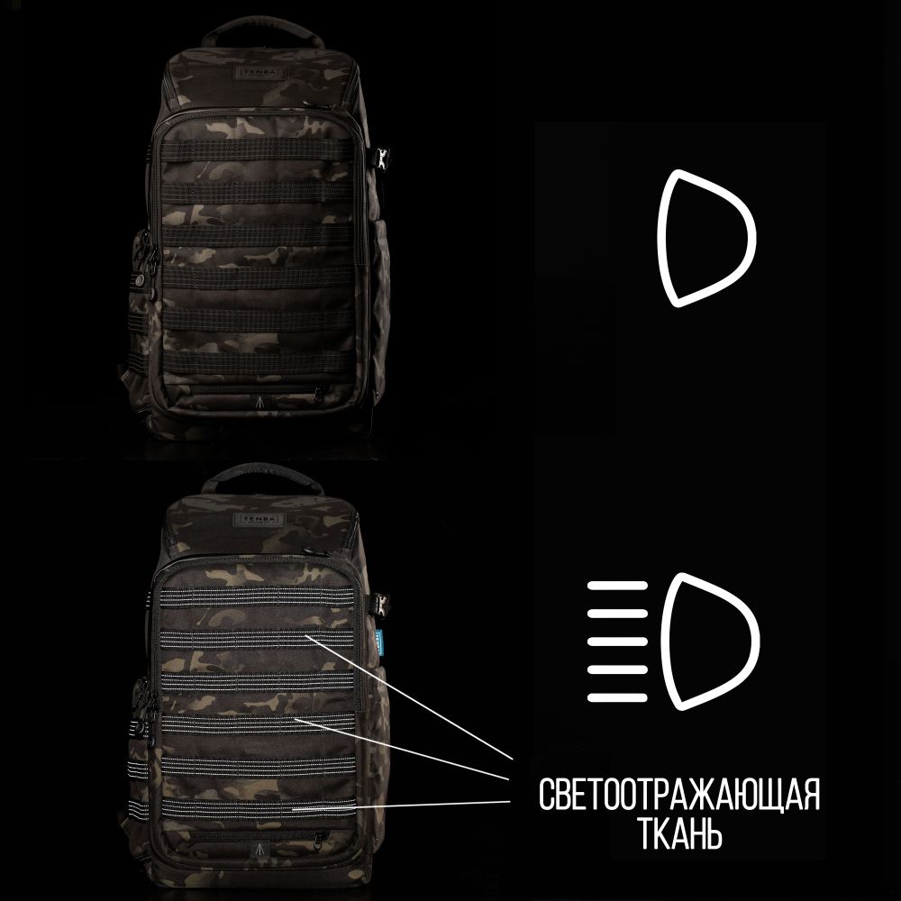 Фоторюкзак Tenba Axis v2 Tactical Backpack 32 MultiCam Black 637-759