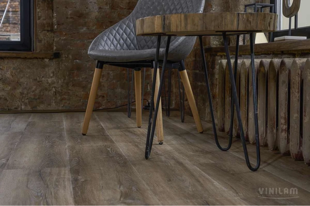 Кварц-винил WPC Vinilam Ceramo Cork 8 мм Дуб Биль 2.052 м2