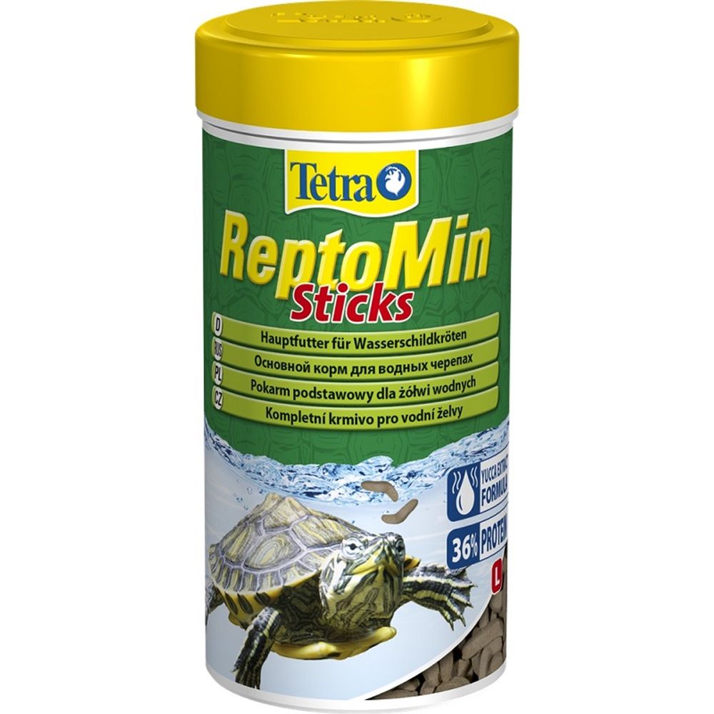 Tetra ReptoMin корм в палочках для водных черепах 500 мл Tetra ReptoMin корм в палочках для водных черепах 500 мл