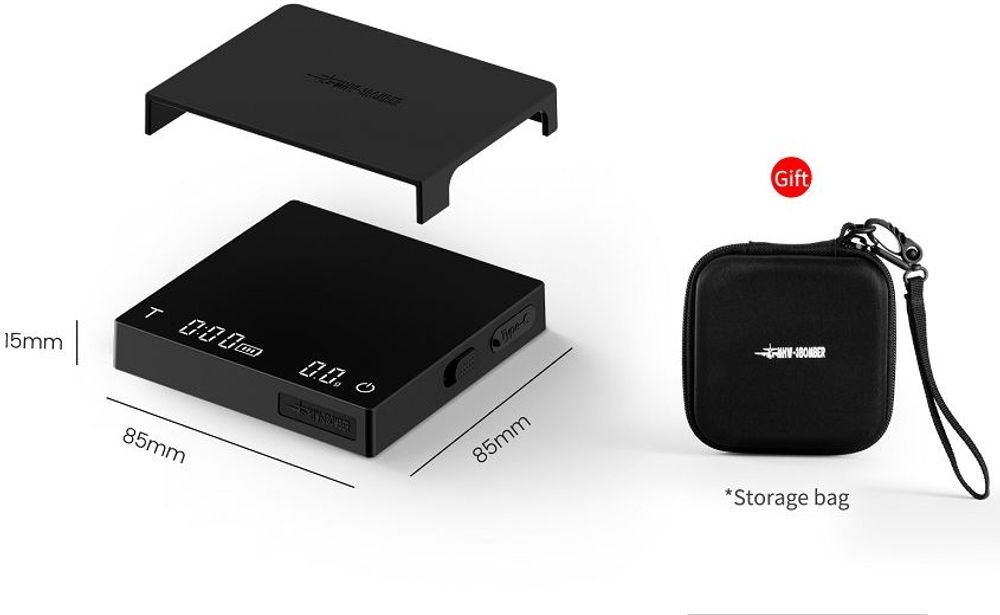 MHW-3BOMBER Cube scale 3.0 micro black