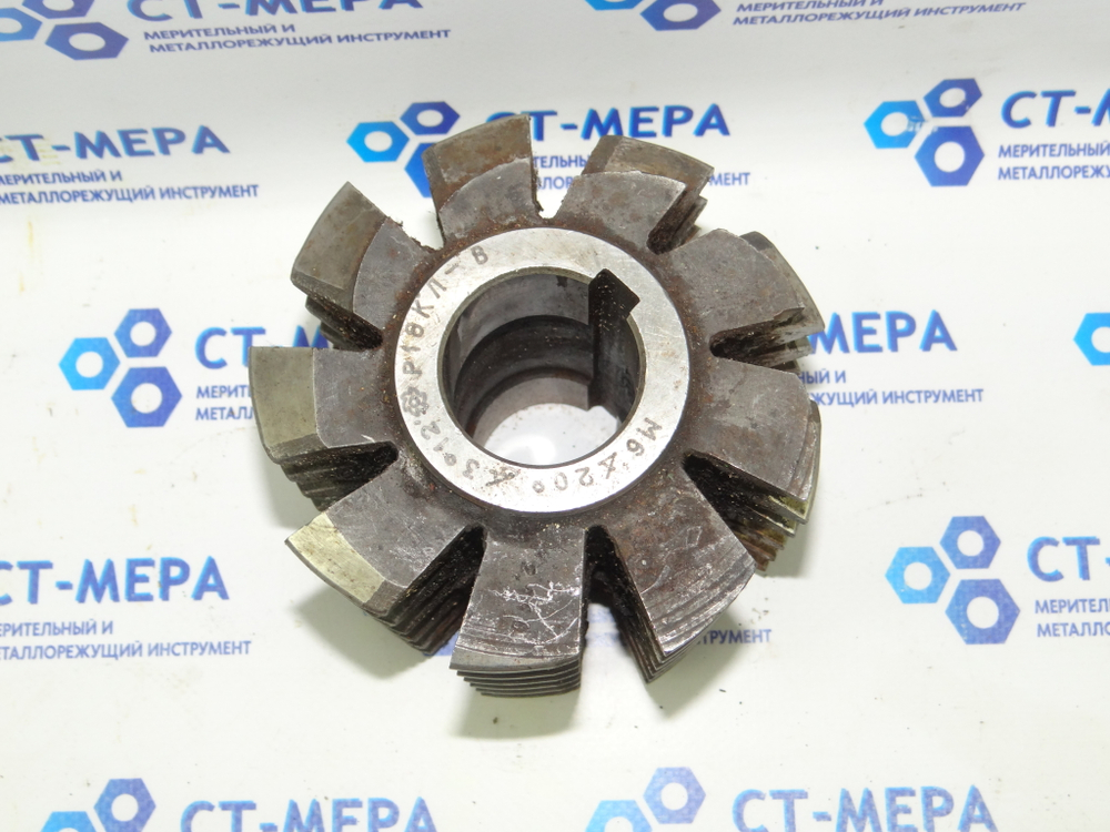 Фреза червячная модульная М6 20° Р18 кл. В 3°12' Фрезер