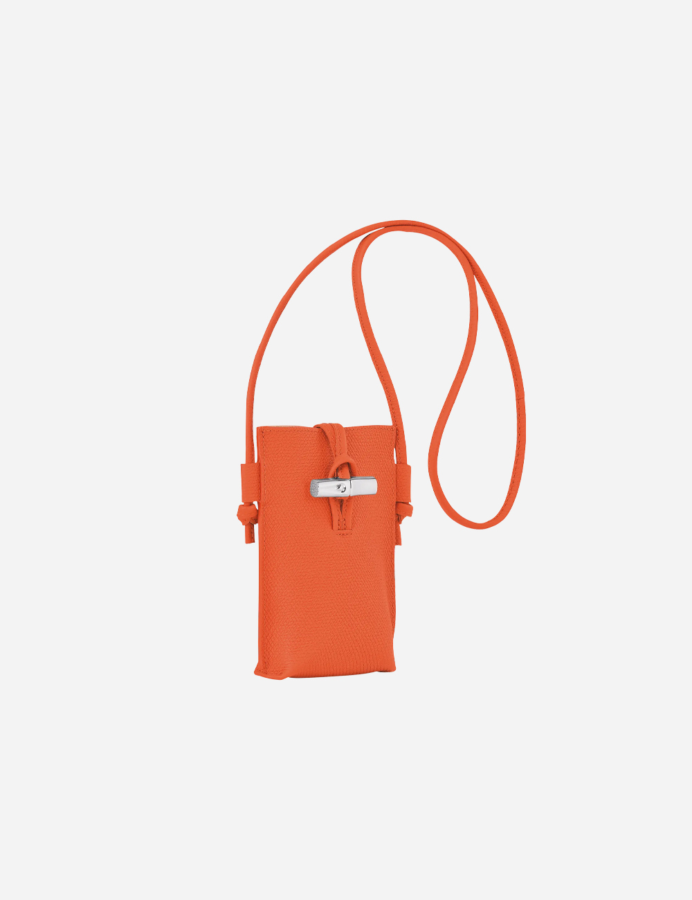 Сумка Longchamp Le Roseau Phone case "Orange" (34180HPN017)